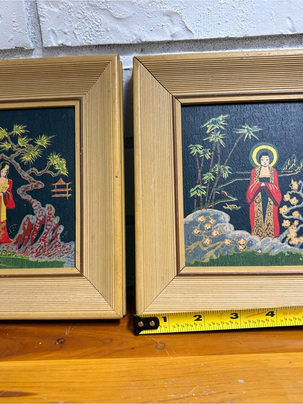 Vintage Asian Lady Art Pair – They’ve Been Judging People Quietly for Decades 😂